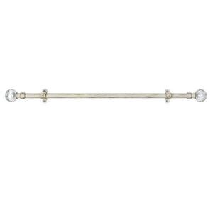 Metallo Decorative Rod And Finial Ilana, 48 x 86 in.